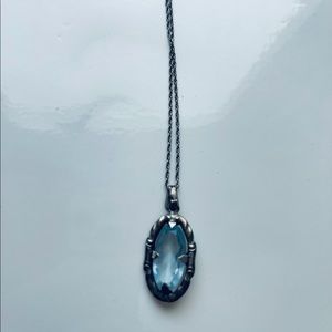 Antique Aquamarine Pendant
